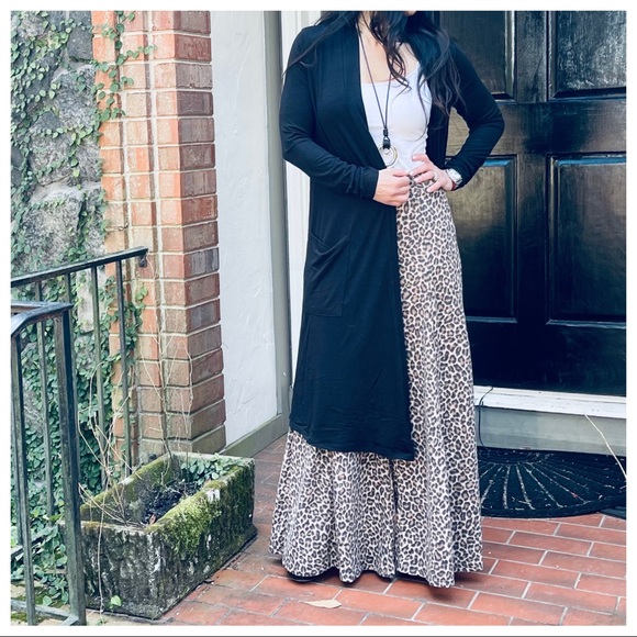 Fabulous open longline slouchy pockets cardigan - Picture 9 of 12